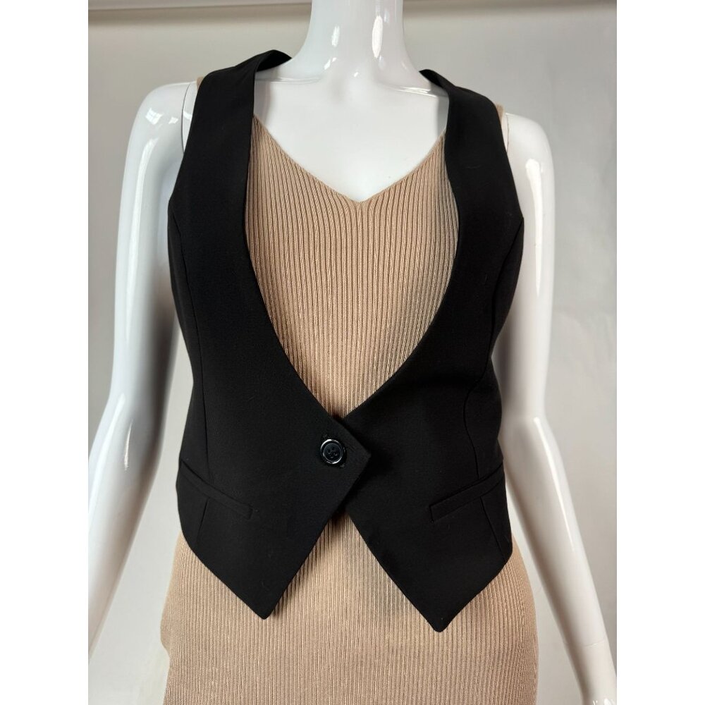 Necessary Objects Womens Medium Black Sleeveless … - image 1